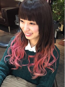 ロンド(Le rond) ベイビーピンクグラデーションカラースタイル