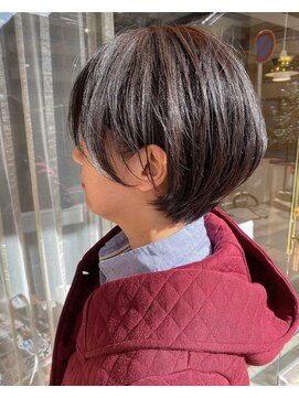 トリート 妙典店(TREAT) 丸みショート×耳掛けショート_TREAT妙典