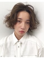 コス(kos)&nbsp;【nanuk＊UEKI】無造作カール小顔＊大人かわいいオリーブカラー