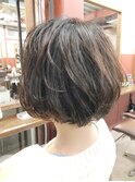 40代大人女性ふんわりボブ【Ruufus恵比寿渋谷】3151a