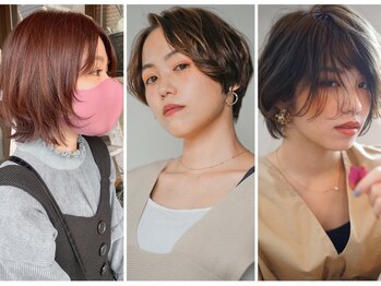 ヘアー ループアン(Hair Ruup ann)の写真/ショートヘアは似合わせが大切★小顔効果でもっと可愛く☆骨格や顔のパーツに合わせて似合うショートに◎