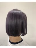 ミニボブ　アッシュグレージュ