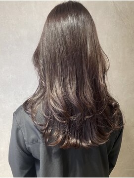 ローウェ 青山 表参道(Louwe) 大人可愛い/くびれ/ヨシンモリ/20代30代40代/シースルーバング