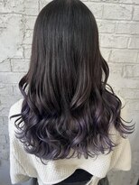 プライズ 池袋店(prize) パープルグラデーションブリーチカラーイルミナカラー池袋9059