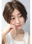 [Garland/銀座]☆エアリーな透け感ショート☆ 