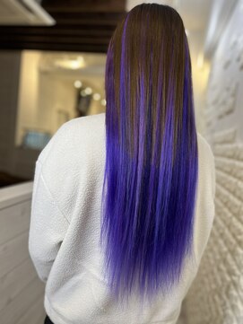 シェルティ フィエル(Shelltie Fiel) 次世代シールエクステ★こっくりバイオレットグラデーション