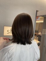 シェル 立川(shell)&nbsp;くびれミディアム/ナチュラルブラウン/大人可愛い