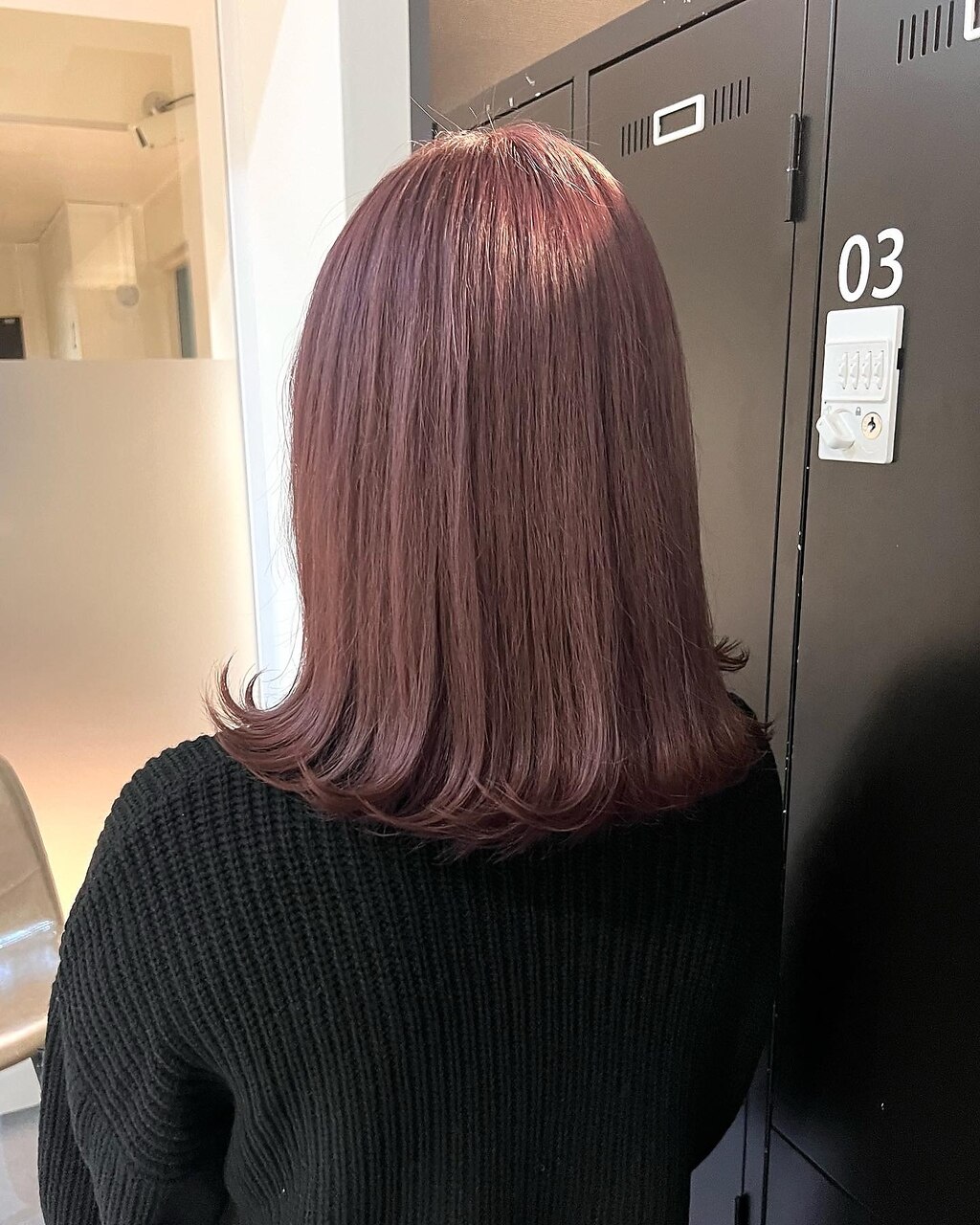 ピンクラベージュ：L176565600｜ナイン(N INE.)のヘアスタイル