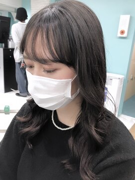 リー 四ツ橋(Lee) 【kanna】コテ巻き風パーマ