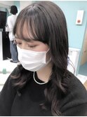 【kanna】コテ巻き風パーマ