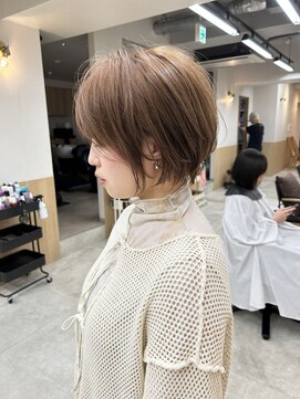 サンドエス 銀座(sand S) 束間ショート大人可愛い20代30代40代似合わせカット