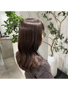 サルファ ヘアデザイン 名古屋 丸の内(S.ALPHA HAIR DESIGN) ラテカラー