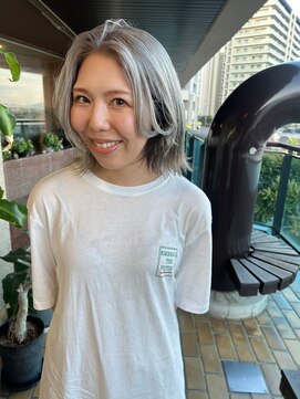 フィルム(FiLMs) 【FiLMs】レイヤーボブ/逆インナー/ホワイト