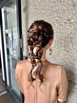 マッシュ(MASHU) あみおろしポニーテールアレンジ◎20代30代40代50代