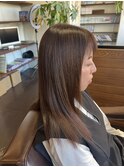 大人女性の艶々柔らかストレート　20代 30代 40代 髪質改善