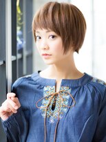+animo南流山+メンズライク×マロンベージュ！マッシュボブH