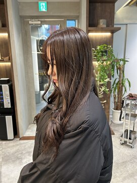 トイロ 武蔵小杉(Toiro) 大人可愛い透明感うる艶レイヤーカットくびれロングレイヤー