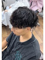 メルシー トータル ブランディング サロン(merci TOTAL BRANDING SALON) 波巻スパイラルパーマ×マッシュ