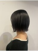 黒髪ボブ