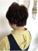 超高濃度水素ケアオーガニックカラー+ポイントパーマ