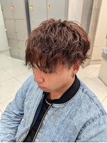 アッシュ 関内店(Ash) メンズカット ツイストスパイラルパーマ ツヤ髪