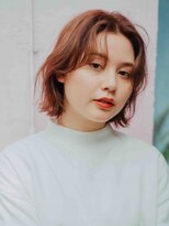 エーバイフー 江坂店(A BY WHO)&nbsp;A BY WHO 江坂/レイヤーボブ/透明感カラー