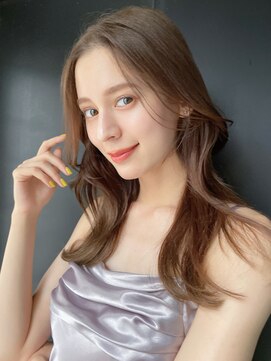 アルバム 新宿(ALBUM SHINJUKU) くすみベージュ秋色透明感カラーオリーブカラー_79306