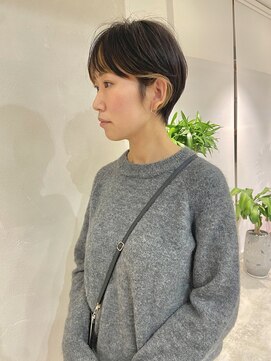 ヘアー アンド ビューティー リル(rille) ショートボブ【石附】