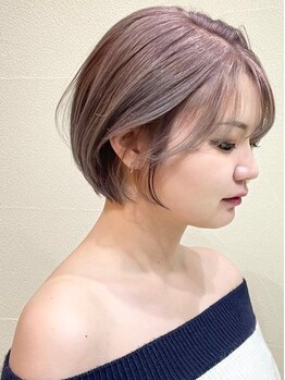 モリグリーン(MORI GREEN)の写真/髪質やクセを見極め、あなたに似合うショートスタイルをご提案！どこから見ても綺麗なシルエットに感動☆