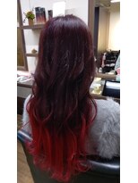 ミーツ meets+&nbsp;レッドグラデーションカラー