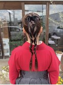 卒業式ヘアセット＆着付け