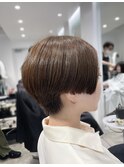 お手入れ簡単 ハンサムショート 大人ショート