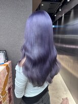 ペレ 栄店(PELE)&nbsp;デザインカラー/レイヤーカット/ウェットヘア/オリーブベージュ