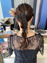 コワファースト 大分(COIFF1RST)&nbsp;結婚式/お呼ばれ/パーティ/りぼん/編みおろし