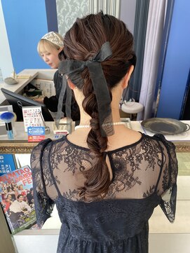 コワファースト 大分(COIFF1RST) 結婚式/お呼ばれ/パーティ/りぼん/編みおろし