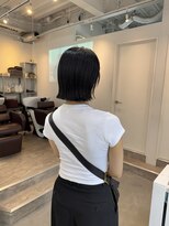 ロカ 表参道(loka)&nbsp;タイトボブ/黒髪[表参道/ブリーチ/ハイライト]Mai