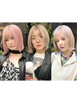 トップスタイリストのみ在籍☆あなたの理想の顔周りを実現☆ミリ単位にこだわるカットが大好評！[ブリーチ]