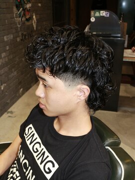 スリーセント 栄(3/cent) マレット/マレットヘア/マレットパーマ/マレットフェード