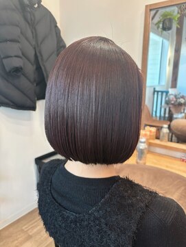 ボルドーカラー