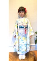 ザジ(ZAZIE)&nbsp;753着付けとヘアセット753，メイク