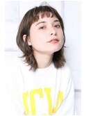 オッジィオット　ココアベージュ　短め前髪　カール