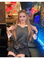 ラピス 大阪アメ村店(Lapis)&nbsp;エクステでハイトーンロングに！！！