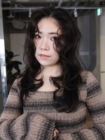 テクネ 天神大名(techne) 天神大名レイヤーカット大人レイヤーくびれヘアロング今泉