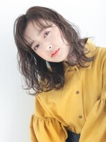 アッシュ 八王子みなみ野店(Ash)&nbsp;セミロング/大人かわいい