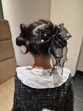 ザザアオヤマ(ZA/ZA AOYAMA) リボンヘアセット