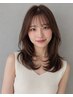 【人気No.2】カット＋カラー＋内部補修トリートメント 7600円