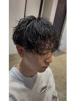 ニト(nito.) 垢抜けショートシャドウパーマ無造作サーフカールショート