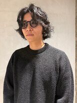 ワビ(wabi)&nbsp;メンズボブパーマ