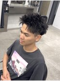 スパイキーショート アクティブショート スパイキーパーマ