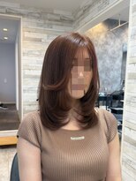 テーラヘアープラス 木更津2号店(TELA HAIR+)&nbsp;ミディアムレイヤー